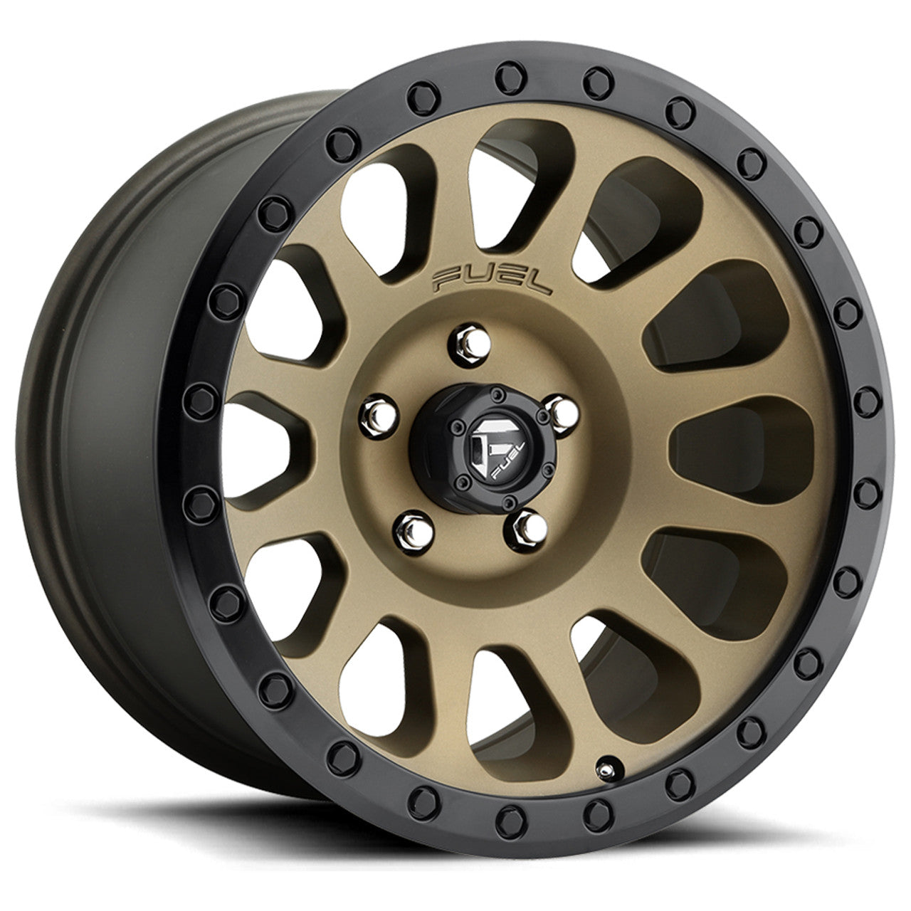 D600 Vector Matte Bronze Black Bead Ring