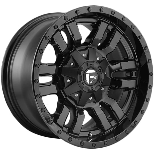 D596 Sledge Matte Black Gloss Black Lip