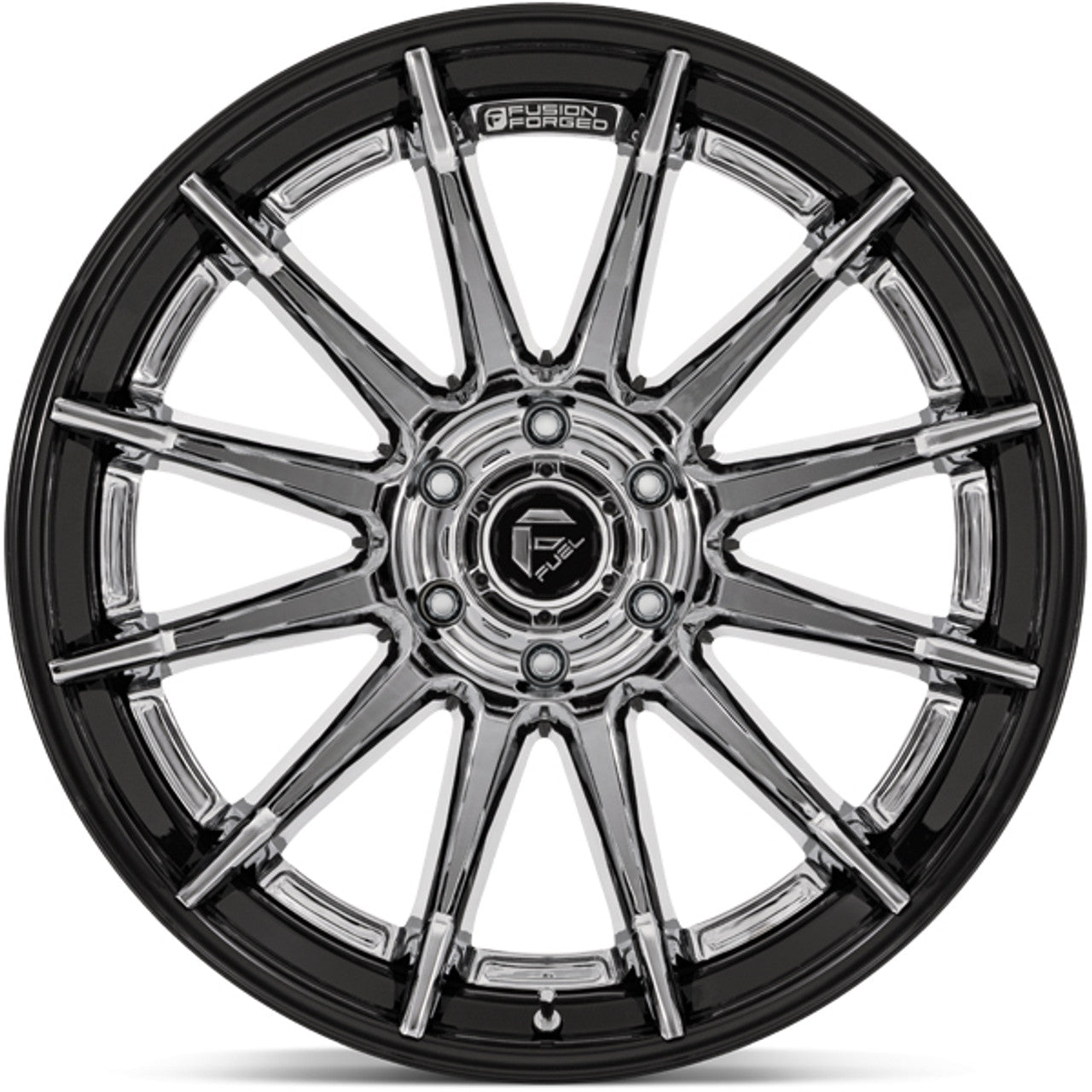 FC403 Burn Chrome W/ Gloss Black Lip