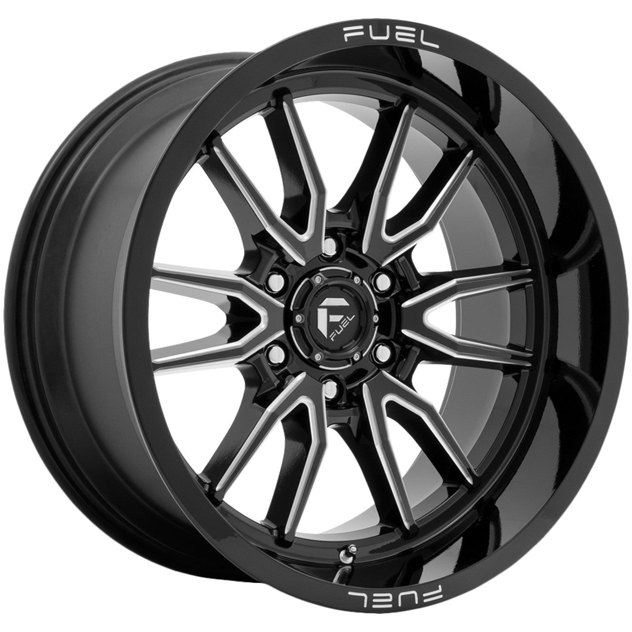 D761 Clash Gloss Black Milled