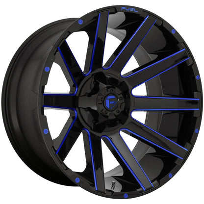 D644 Contra Gloss Black Blue Tinted Clear