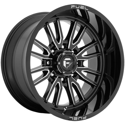 D761 Clash Gloss Black Milled