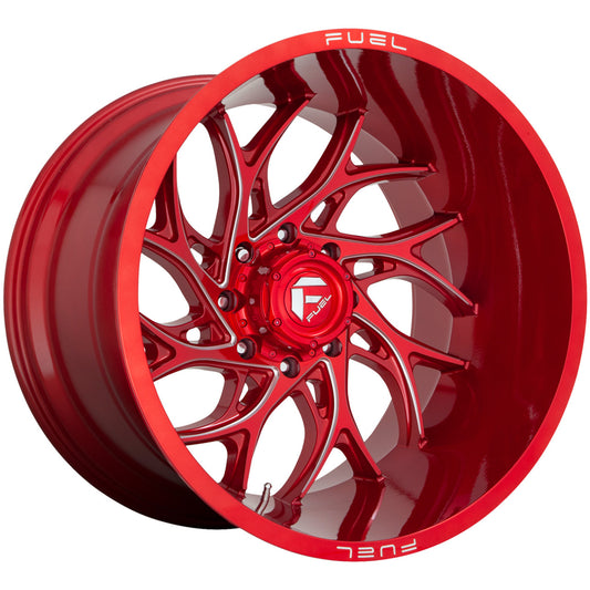 D742 Runner Candy Red Milled