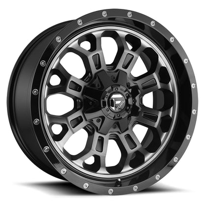 D561 Crush Gloss Machined Double Dark Tint