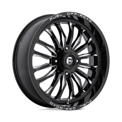 D821 Arc UTV Gloss Black Milled