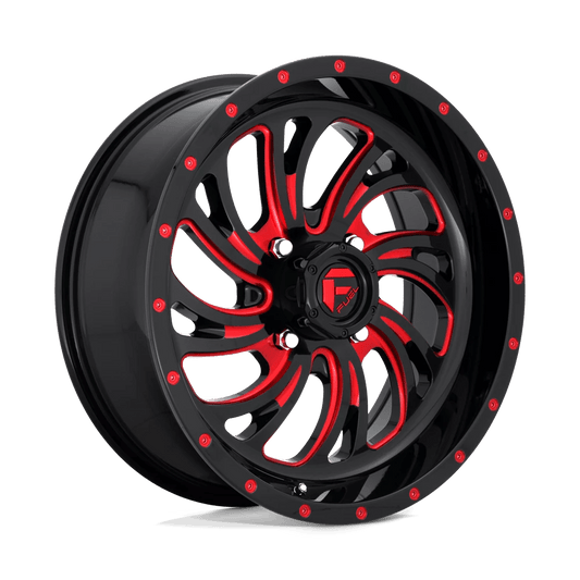 D642 Kompressor Gloss Black Red Tinted Clear