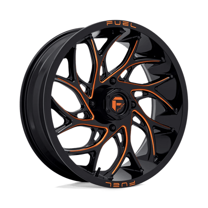 D780 Runner UTV Gloss Black Milled Orange