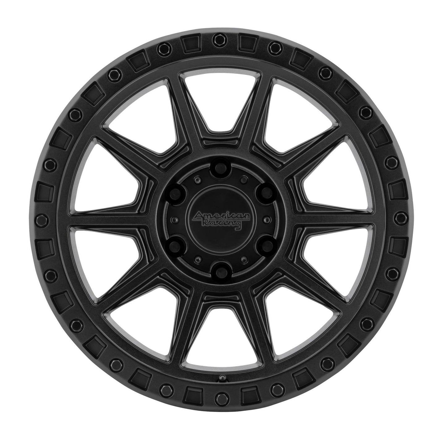 AR202 - 16x8 / 5x5.5 | +0 | 108 / Cast Iron Black