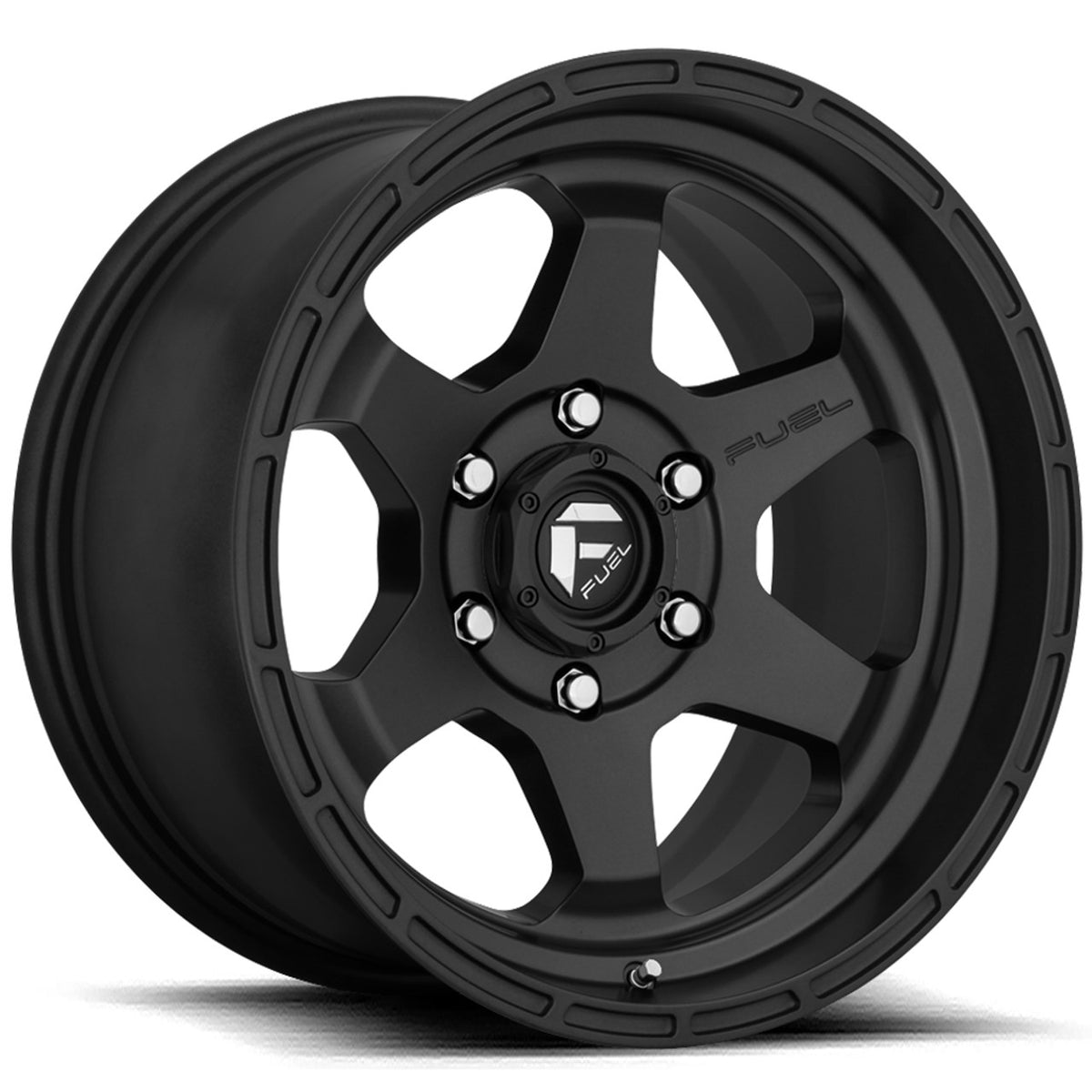 D664 Shok Matte Black – A Spec Wheels